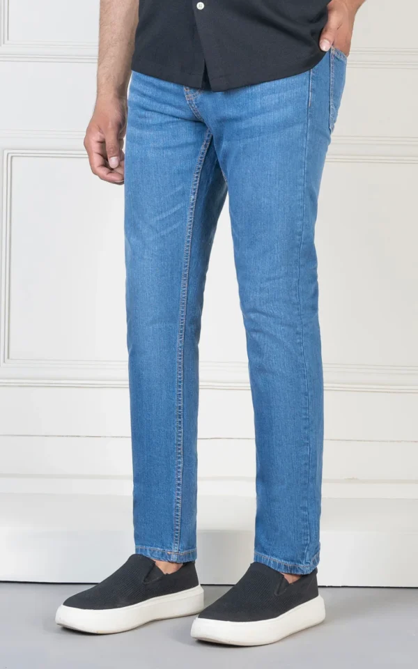 Slim Fit Blue Jeans